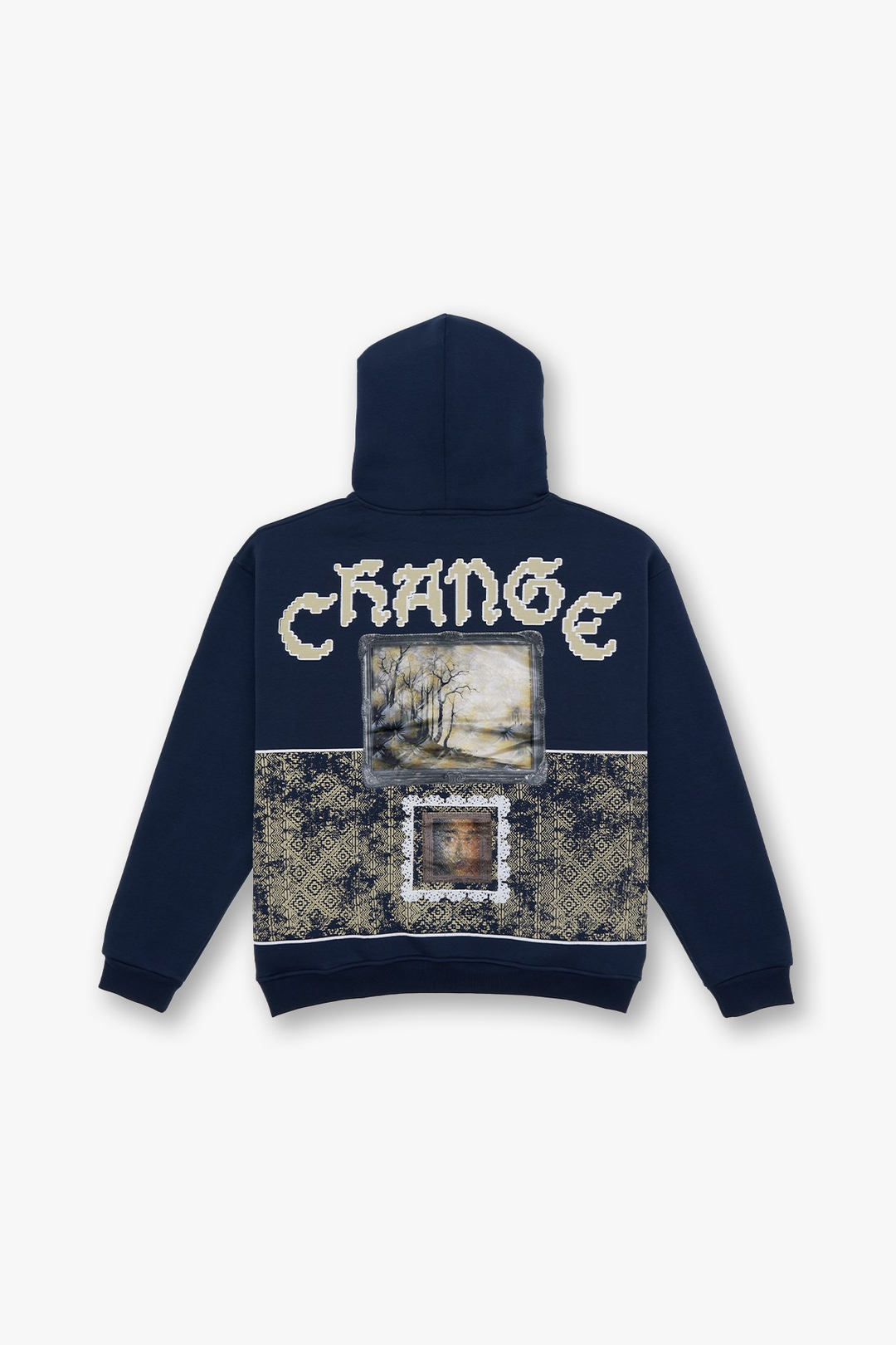 Change Oversize Sweatshirt Erkek İndigo