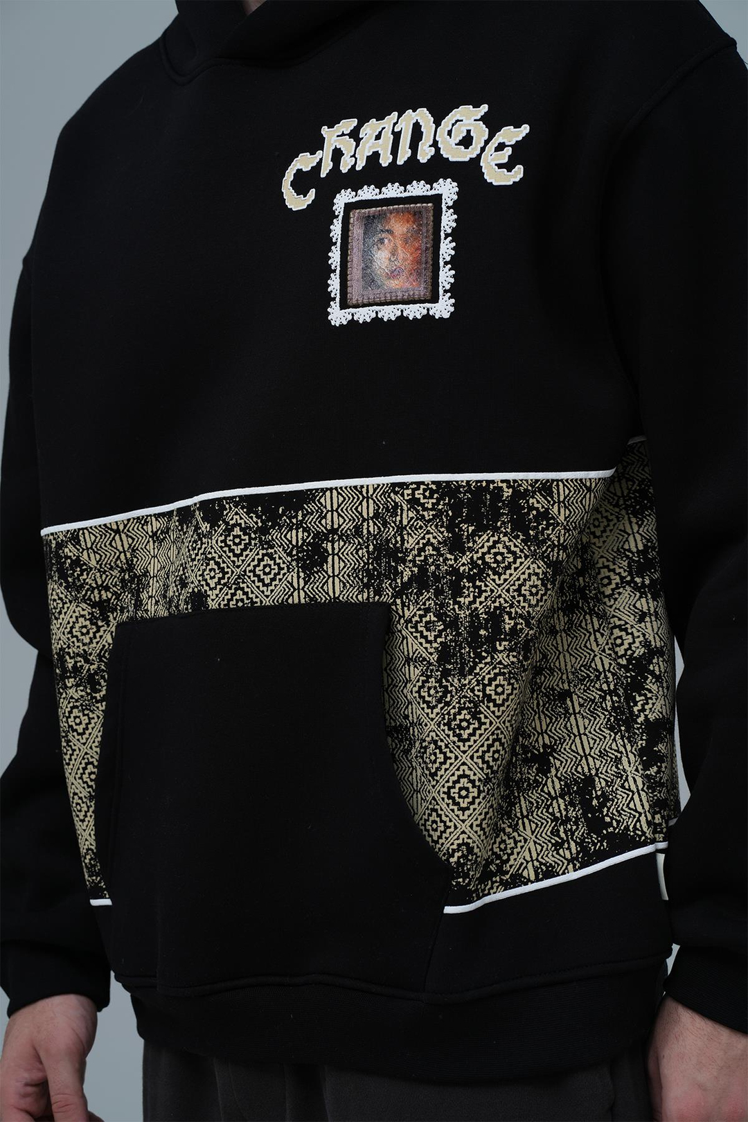 Change Oversize Sweatshirt Erkek Siyah