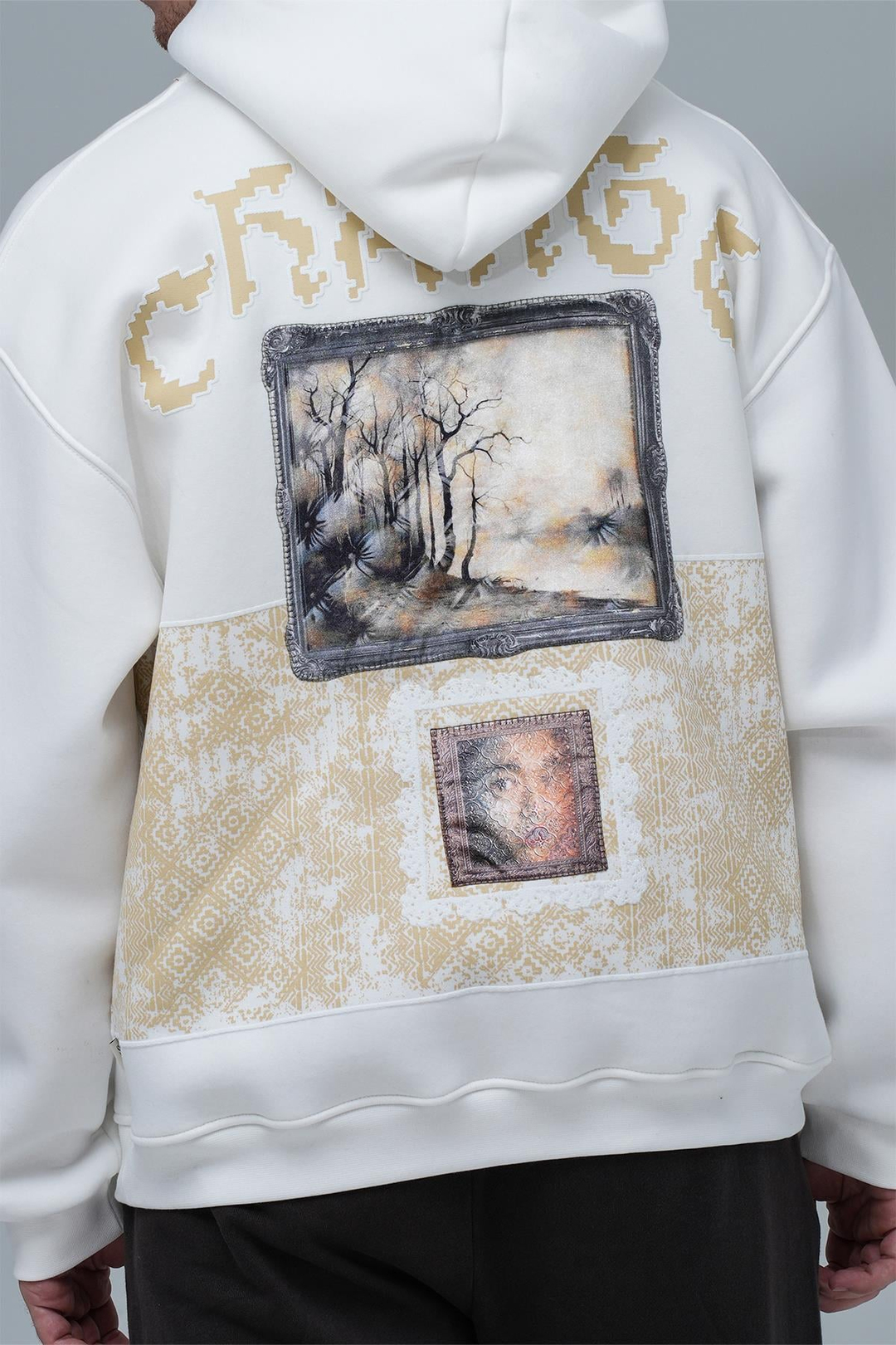 Change Oversize Sweatshirt Erkek Taş