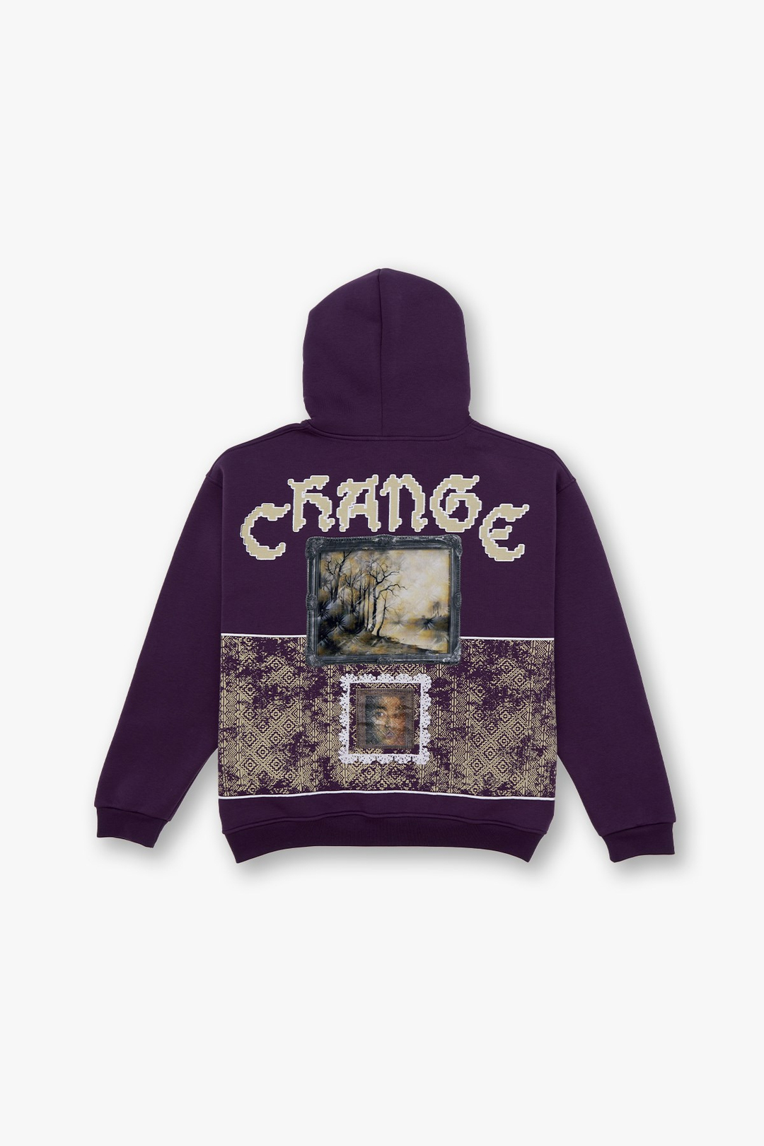Change Oversize Sweatshirt Kadın Mor