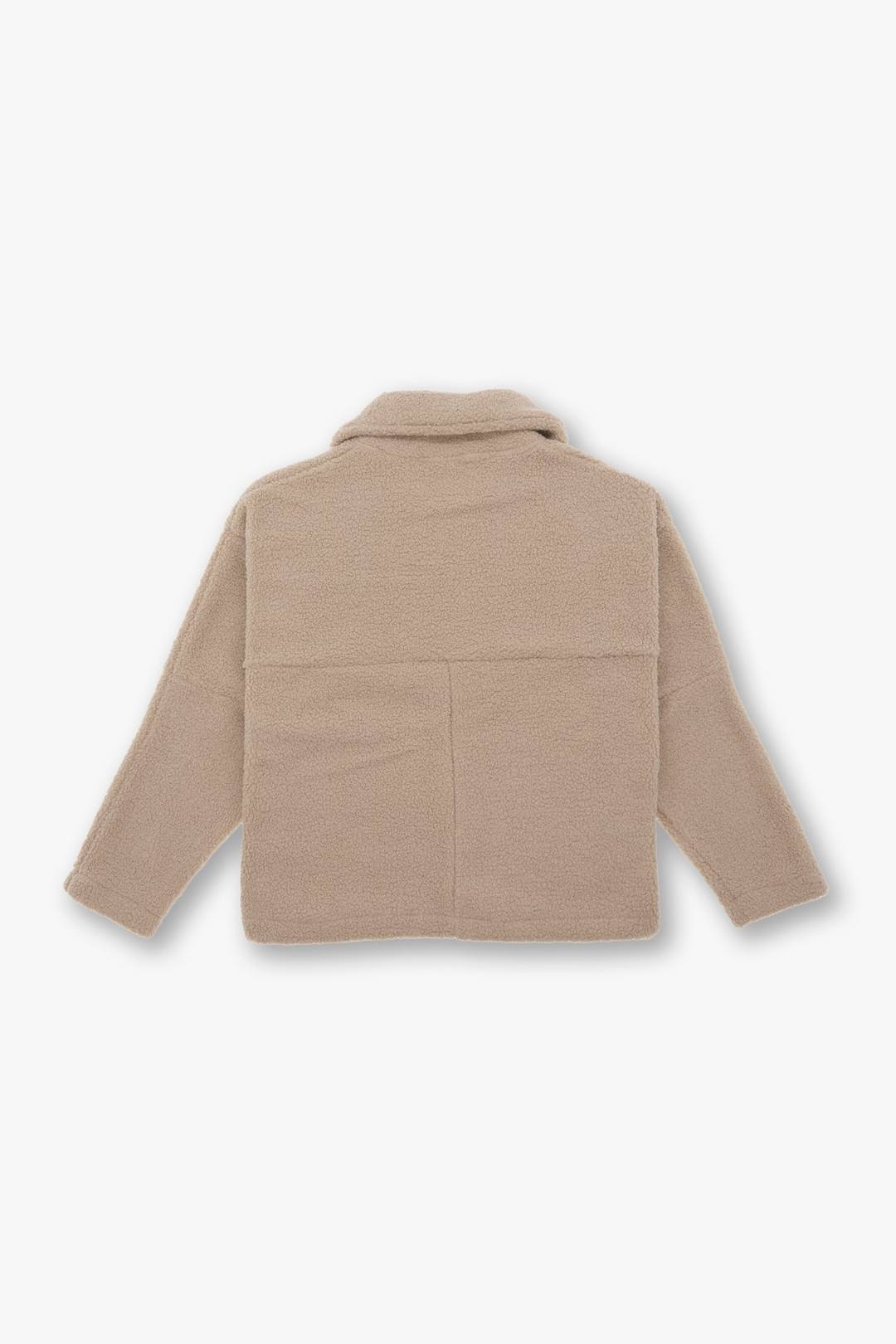 Classic Haven Oversize Welsoft Ceket Kadın Bej