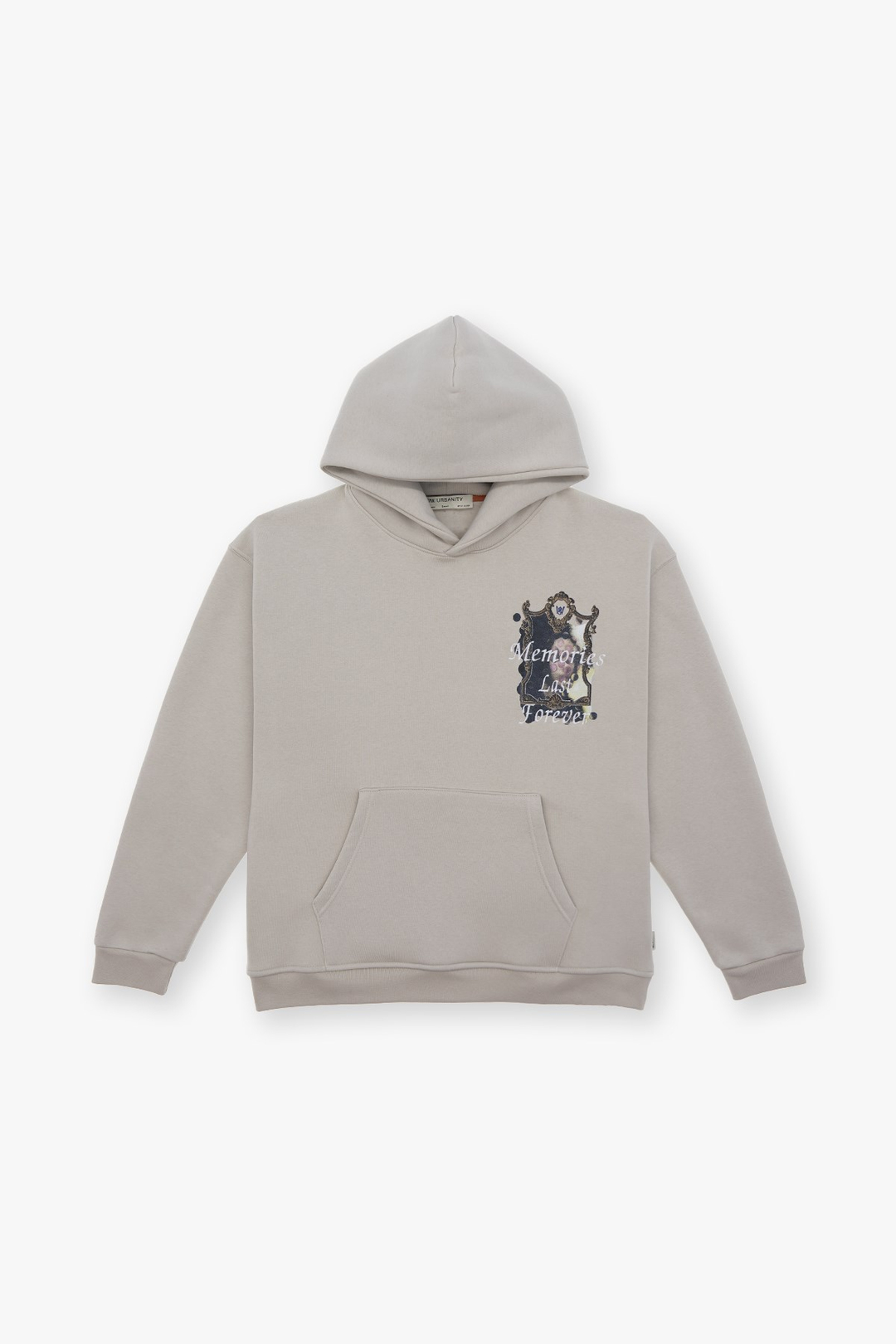 Eternal Frame Oversize Sweatshirt Kadın Stone