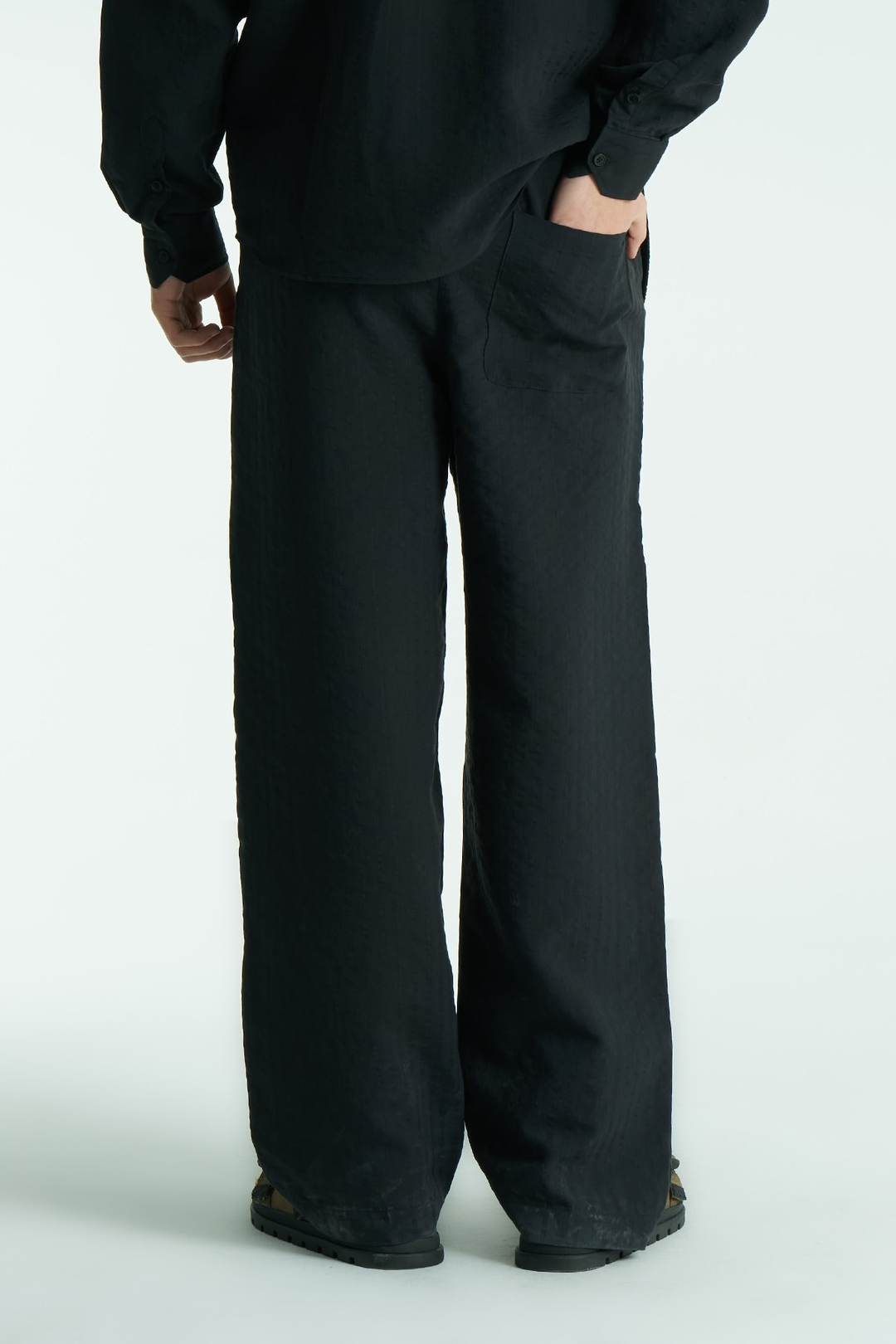 Form Line Relaxed Fit Erkek Pantolon Siyah