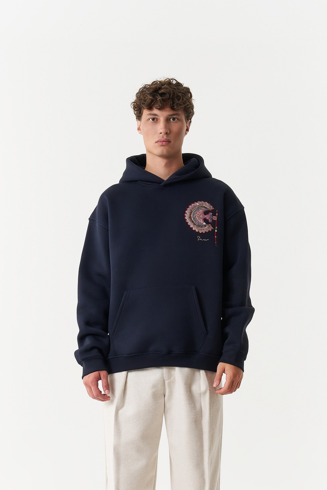 Imperial Relic Oversize Erkek Sweatshirt Lacivert