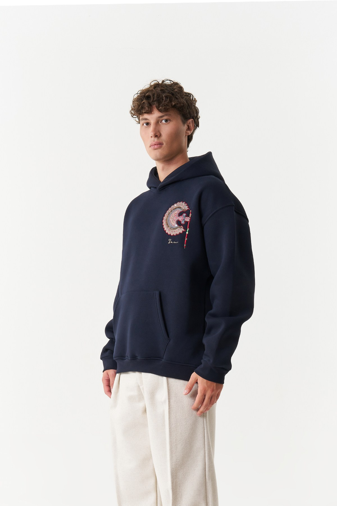 Imperial Relic Oversize Erkek Sweatshirt Lacivert