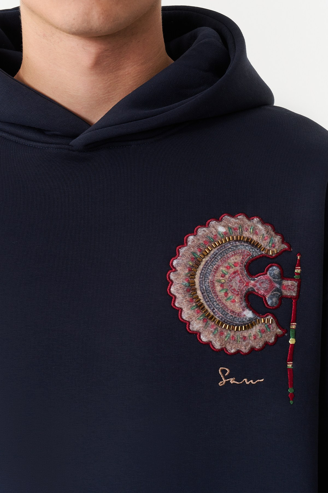 Imperial Relic Oversize Erkek Sweatshirt Lacivert