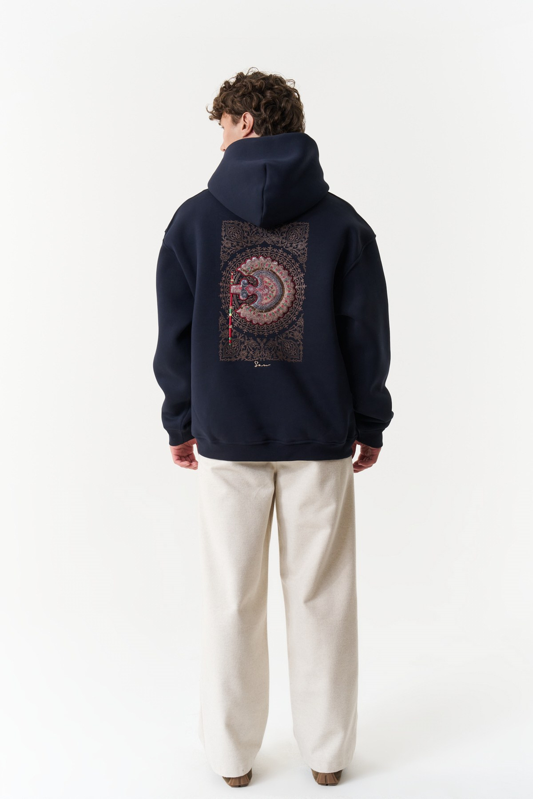 Imperial Relic Oversize Erkek Sweatshirt Lacivert