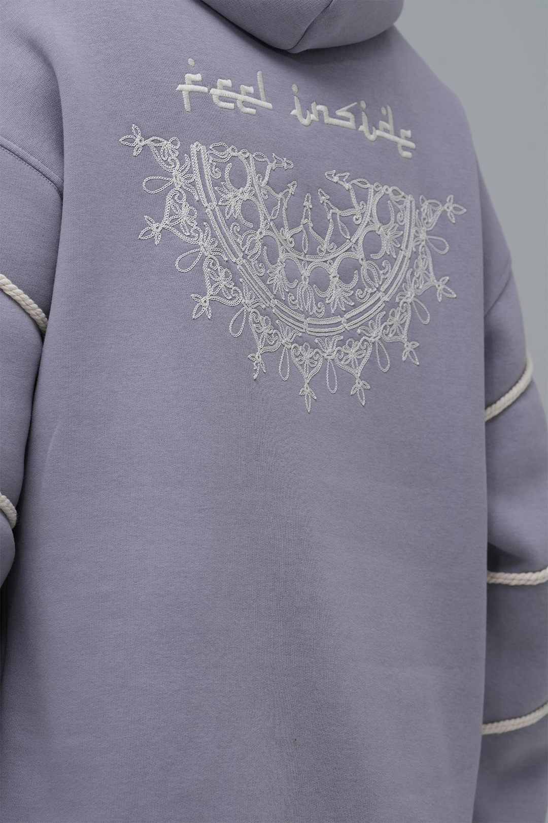 Inner Flow Oversize Sweatshirt Erkek Gri