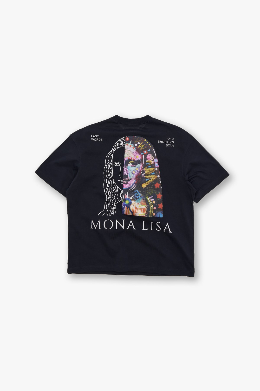 Mona Lisa Shooting Oversize Sweatshirt Erkek Lacivert
