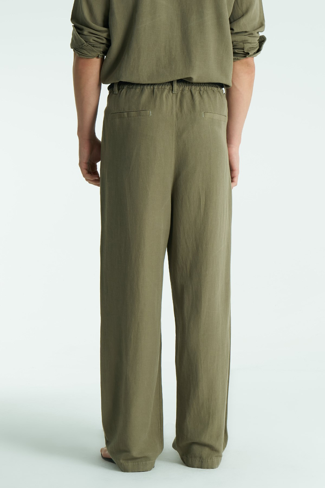 Mono Relaxed Fit Erkek Pantolon Haki