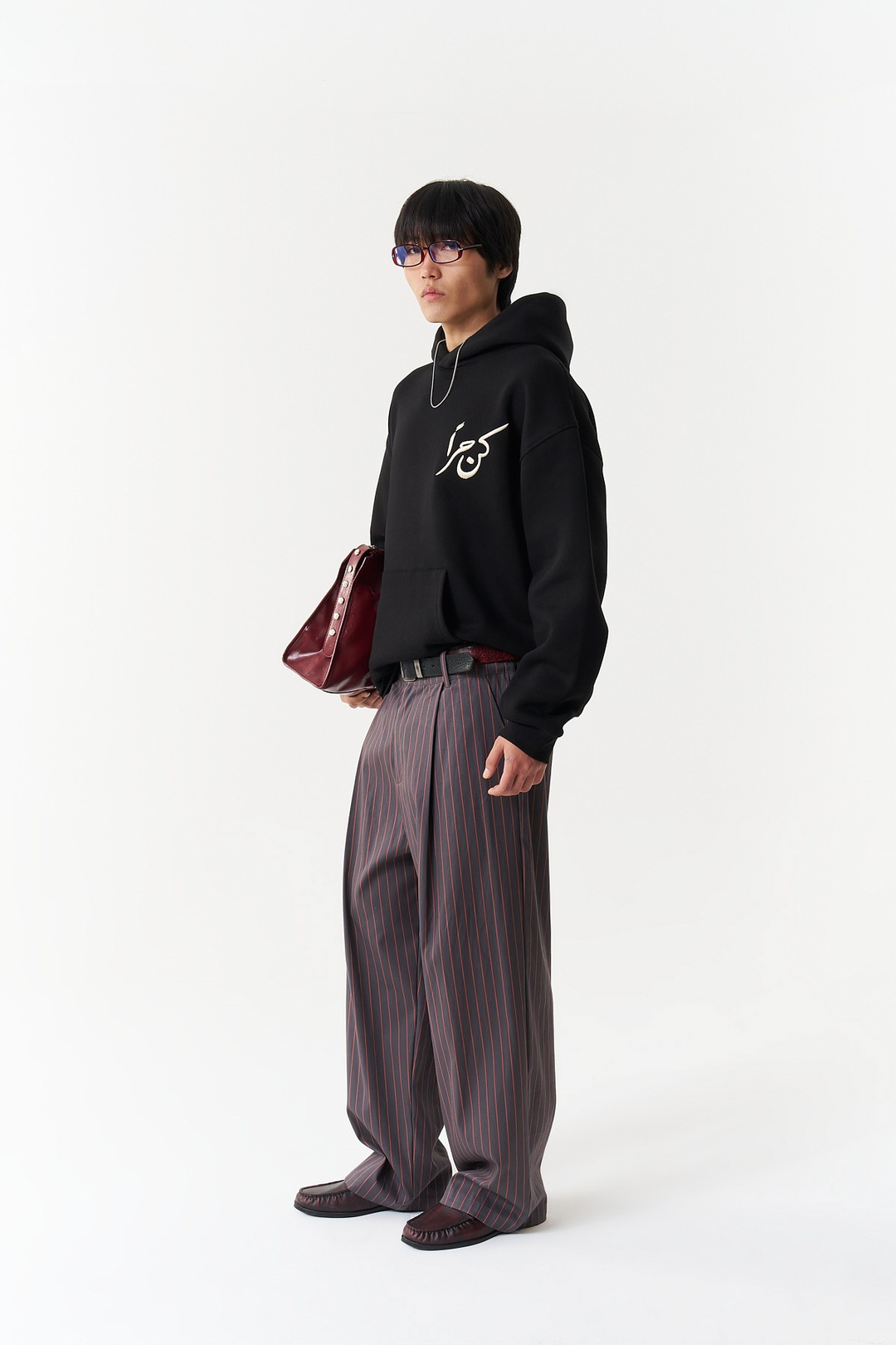 Noble Steed Oversize Erkek Sweatshirt Siyah