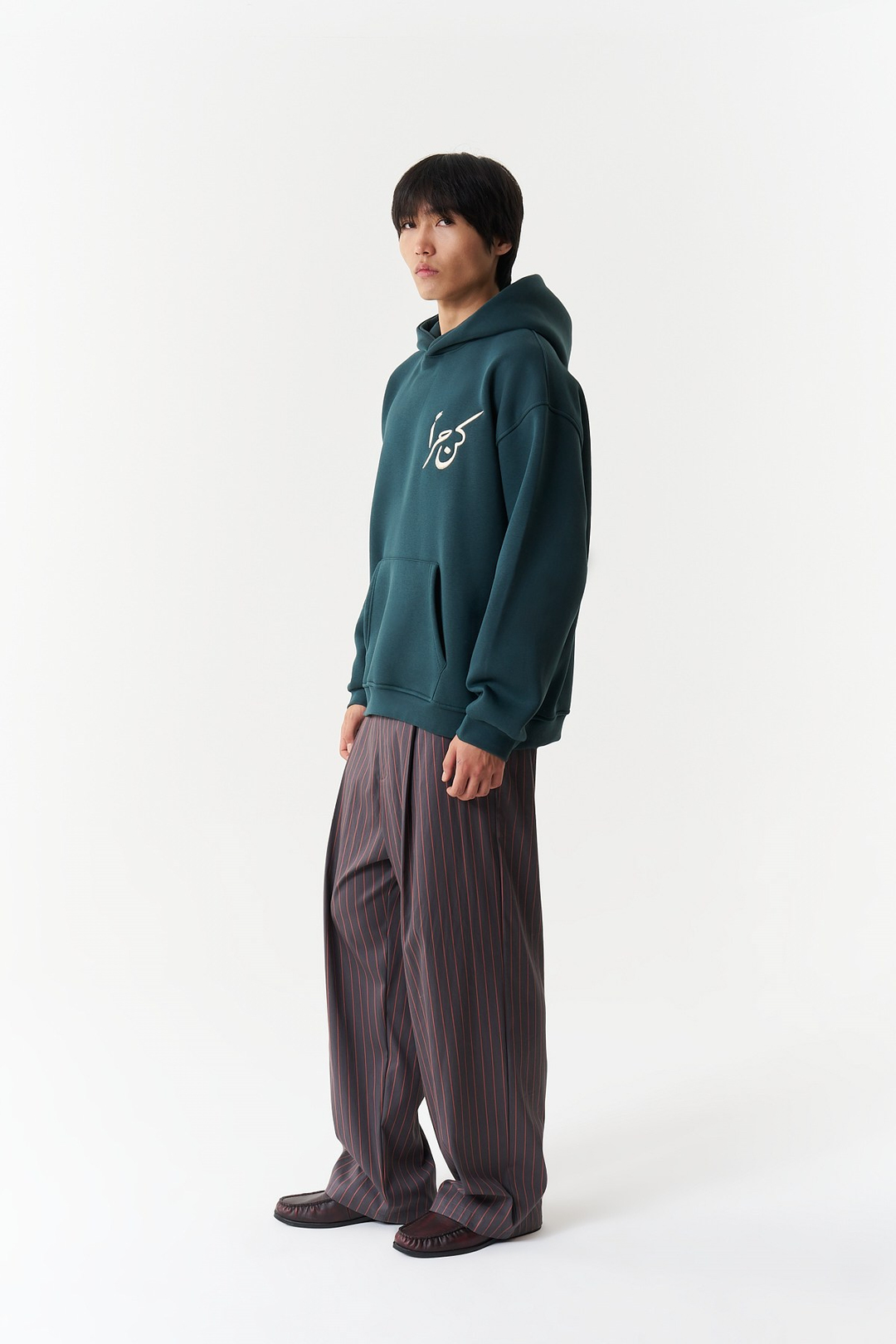 Noble Steed Oversize Erkek Sweatshirt Forest Yeşili