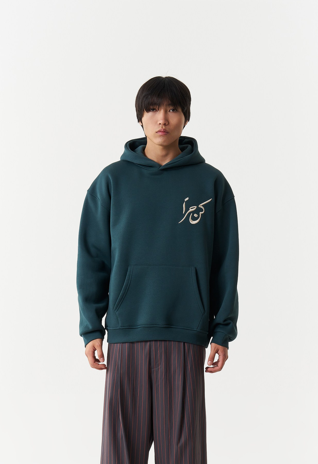 Noble Steed Oversize Erkek Sweatshirt Forest Yeşili