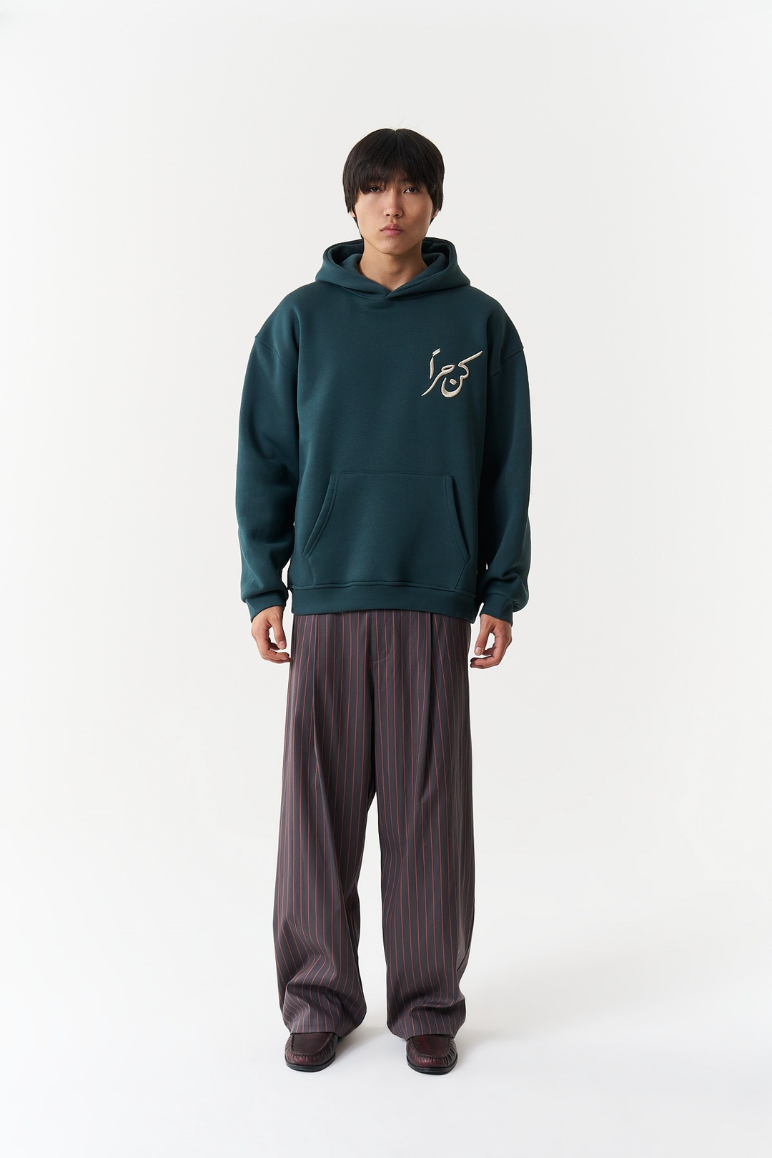 Noble Steed Oversize Erkek Sweatshirt Forest Yeşili