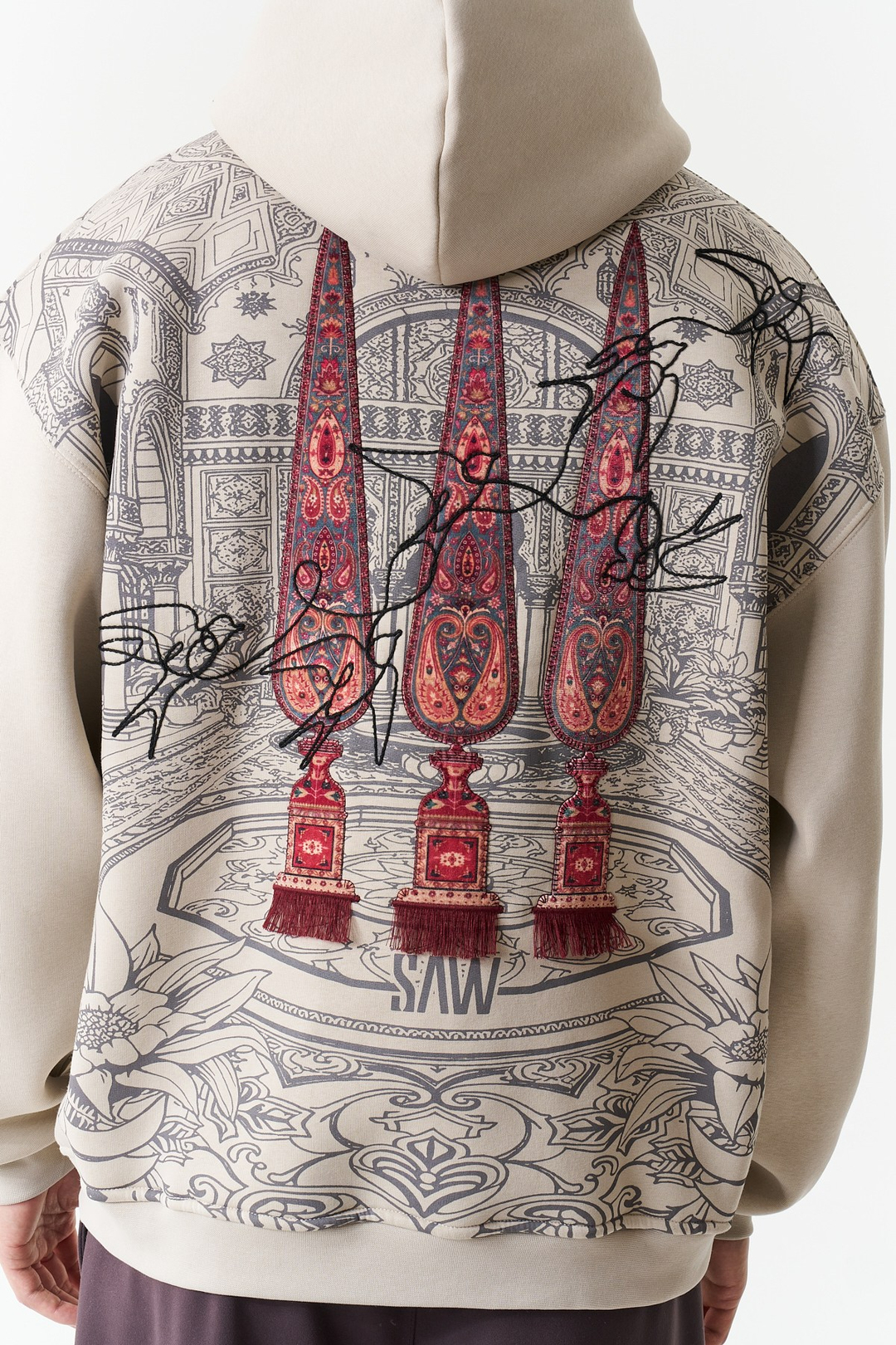 Oriental Legacy Oversize Erkek Sweatshirt Stone