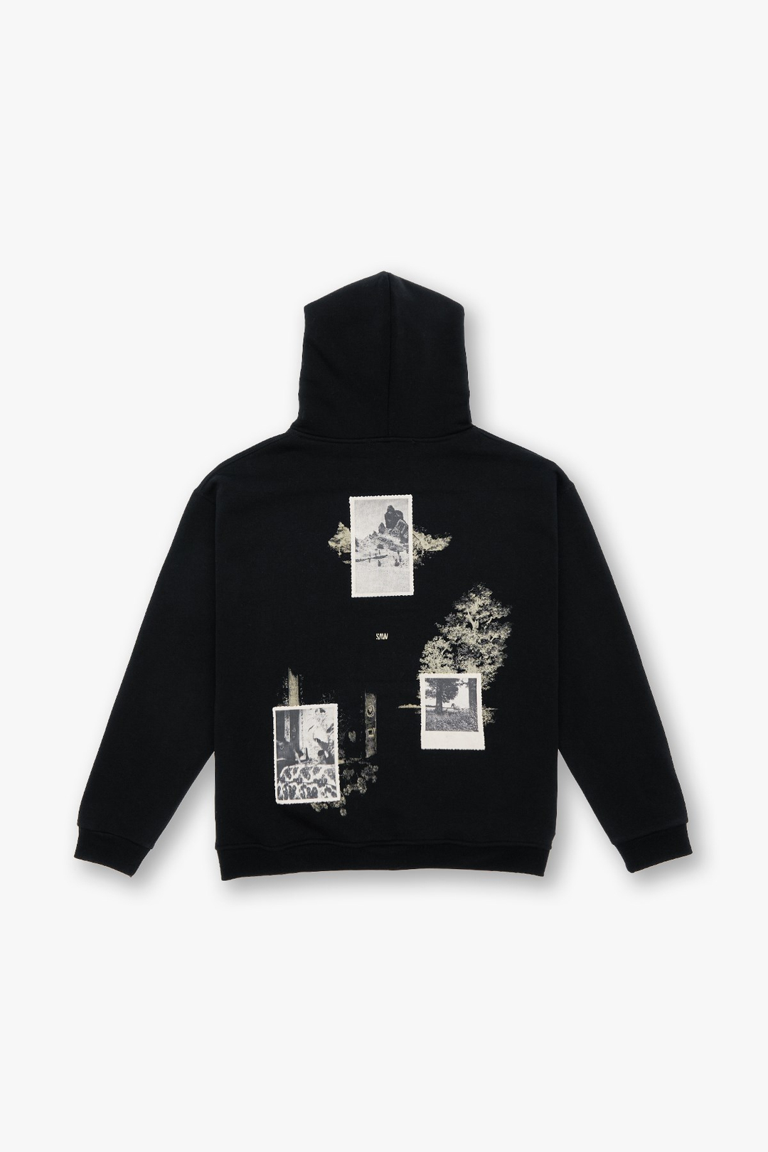 Portrait of a Generation Oversize Sweatshirt Erkek Siyah