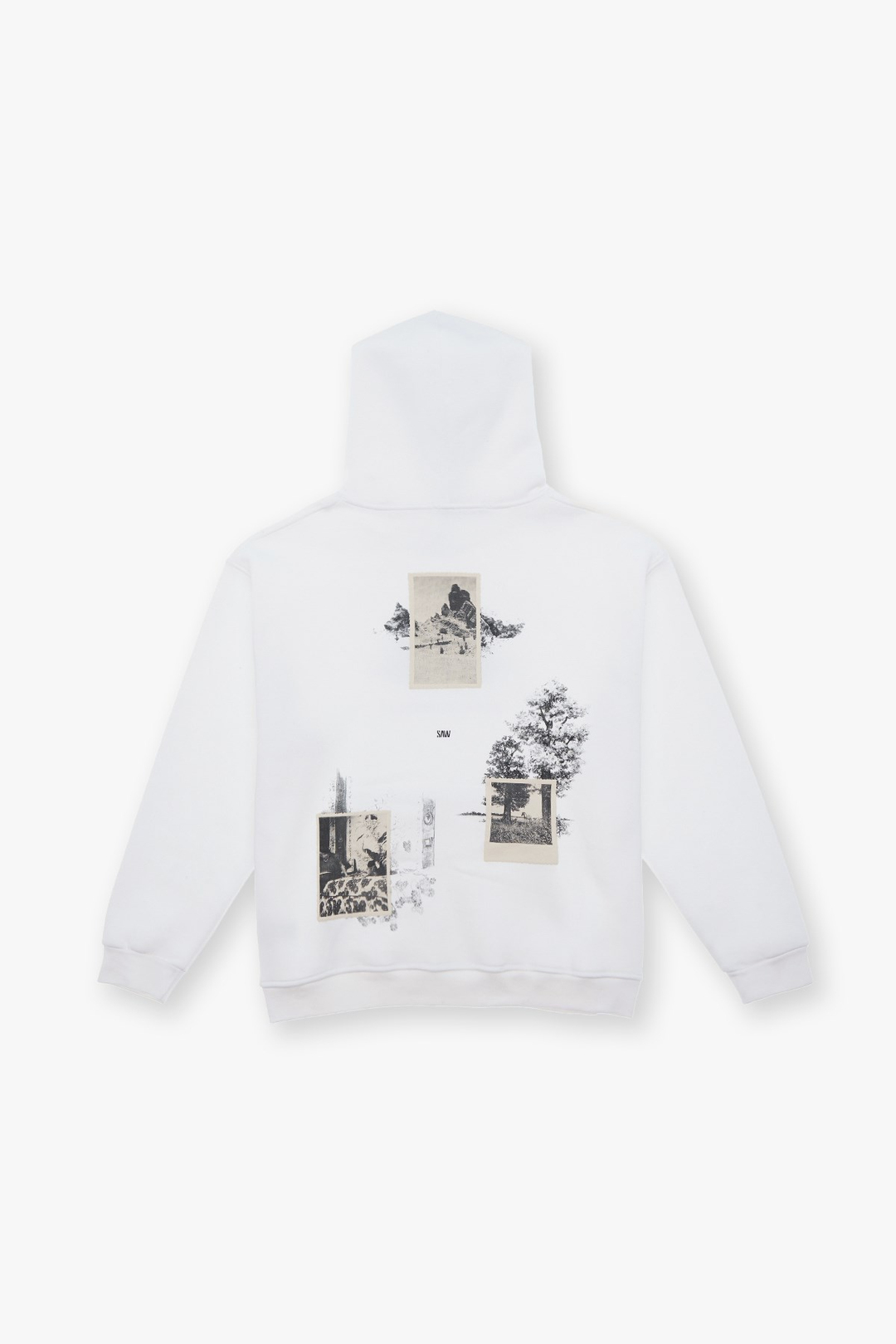 Portrait of a Generation Oversize Sweatshirt Kadın Ekru