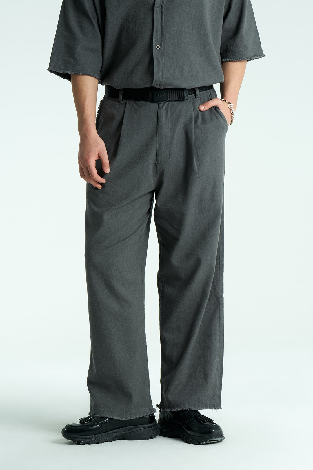 Rawen Oversize Erkek Pantolon Antrasit