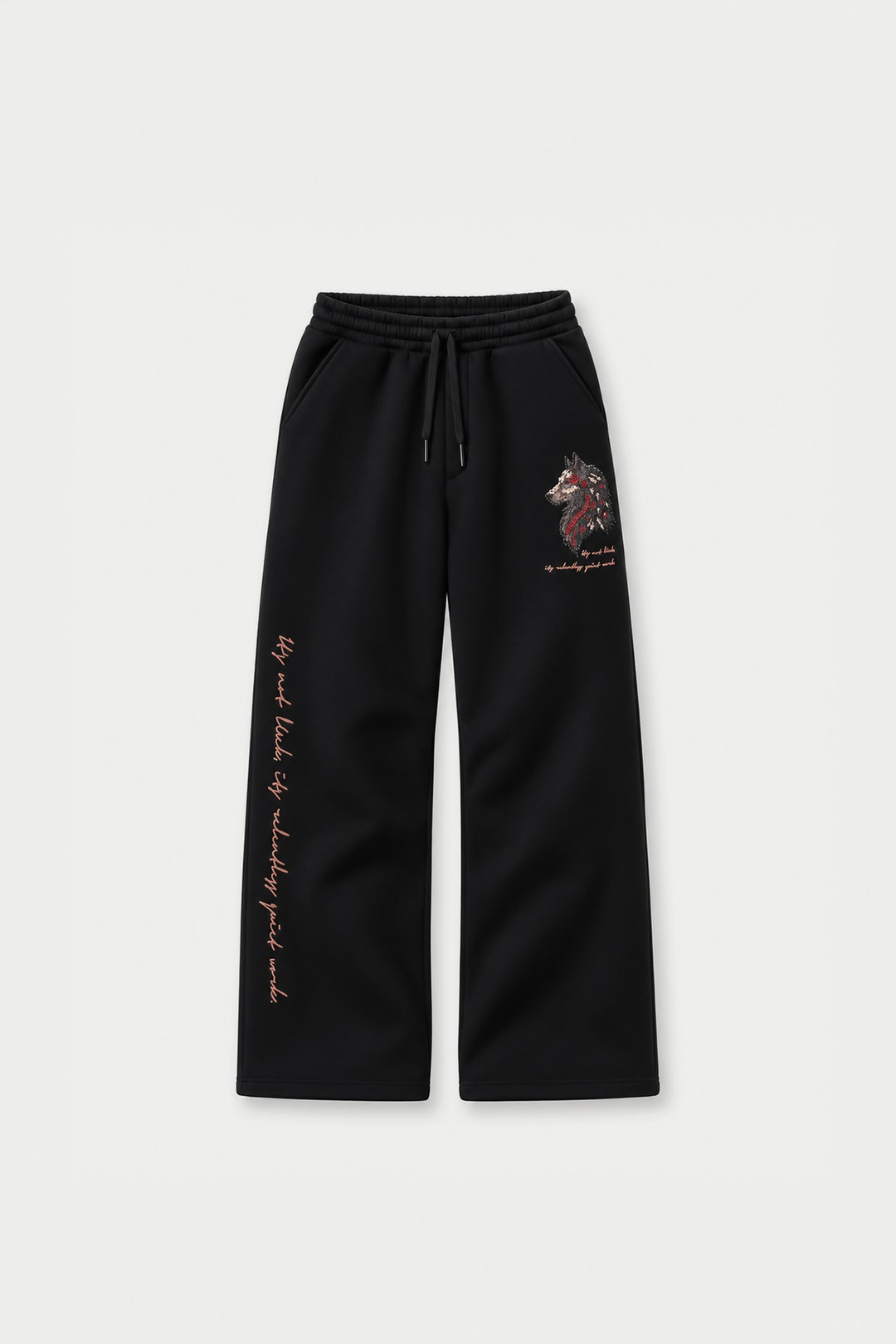 Relentless Instinct Oversize Erkek Eşofman Altı Siyah