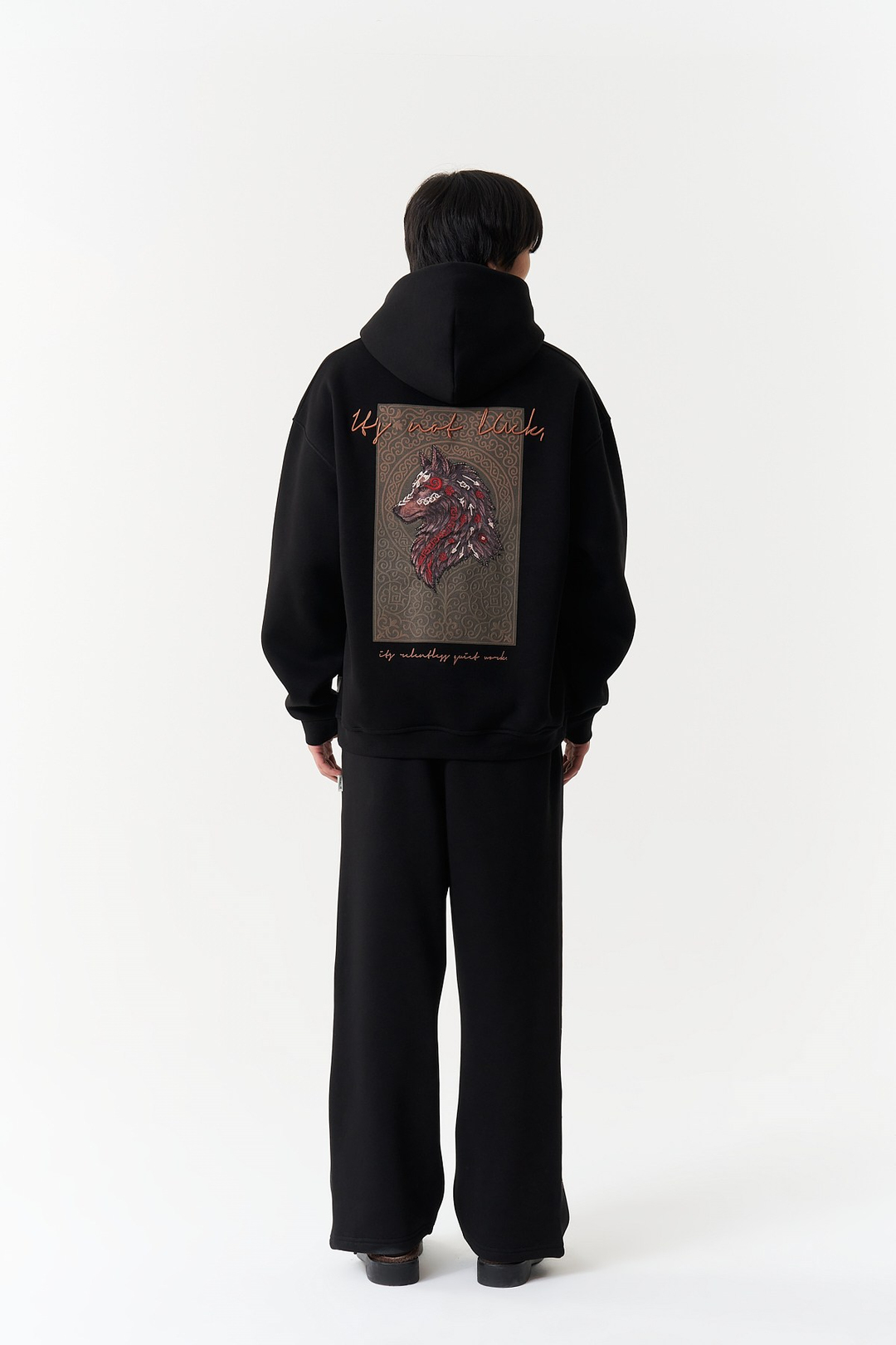 Relentless Instinct Oversize Erkek Eşofman Altı Siyah