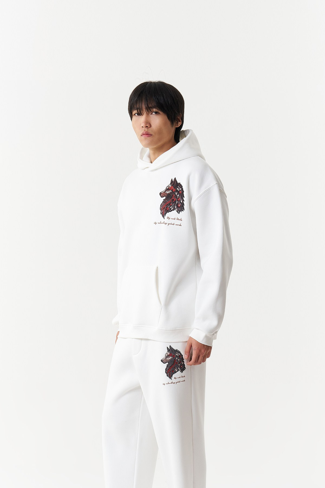 Relentless Instinct Oversize Erkek Sweatshirt Ekru