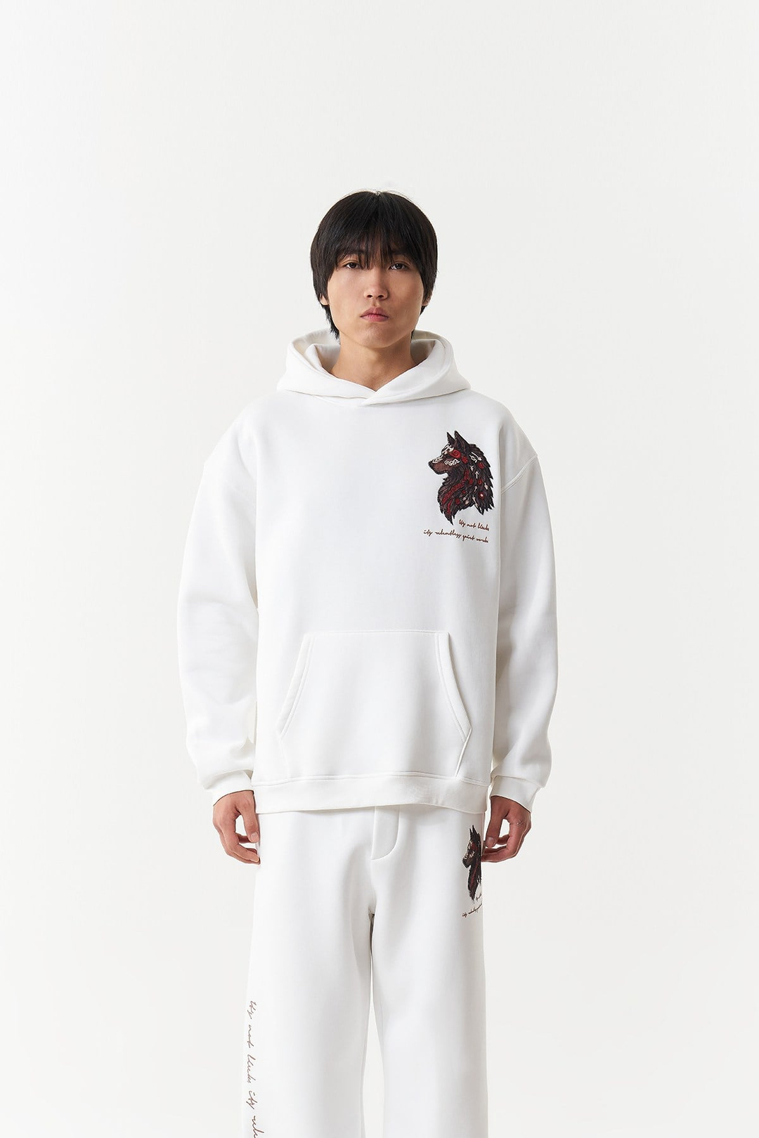 Relentless Instinct Oversize Erkek Sweatshirt Ekru