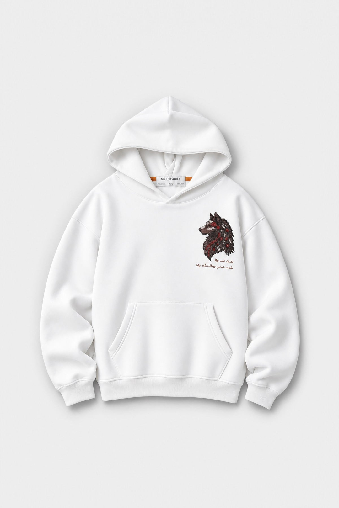 Relentless Instinct Oversize Erkek Sweatshirt Ekru
