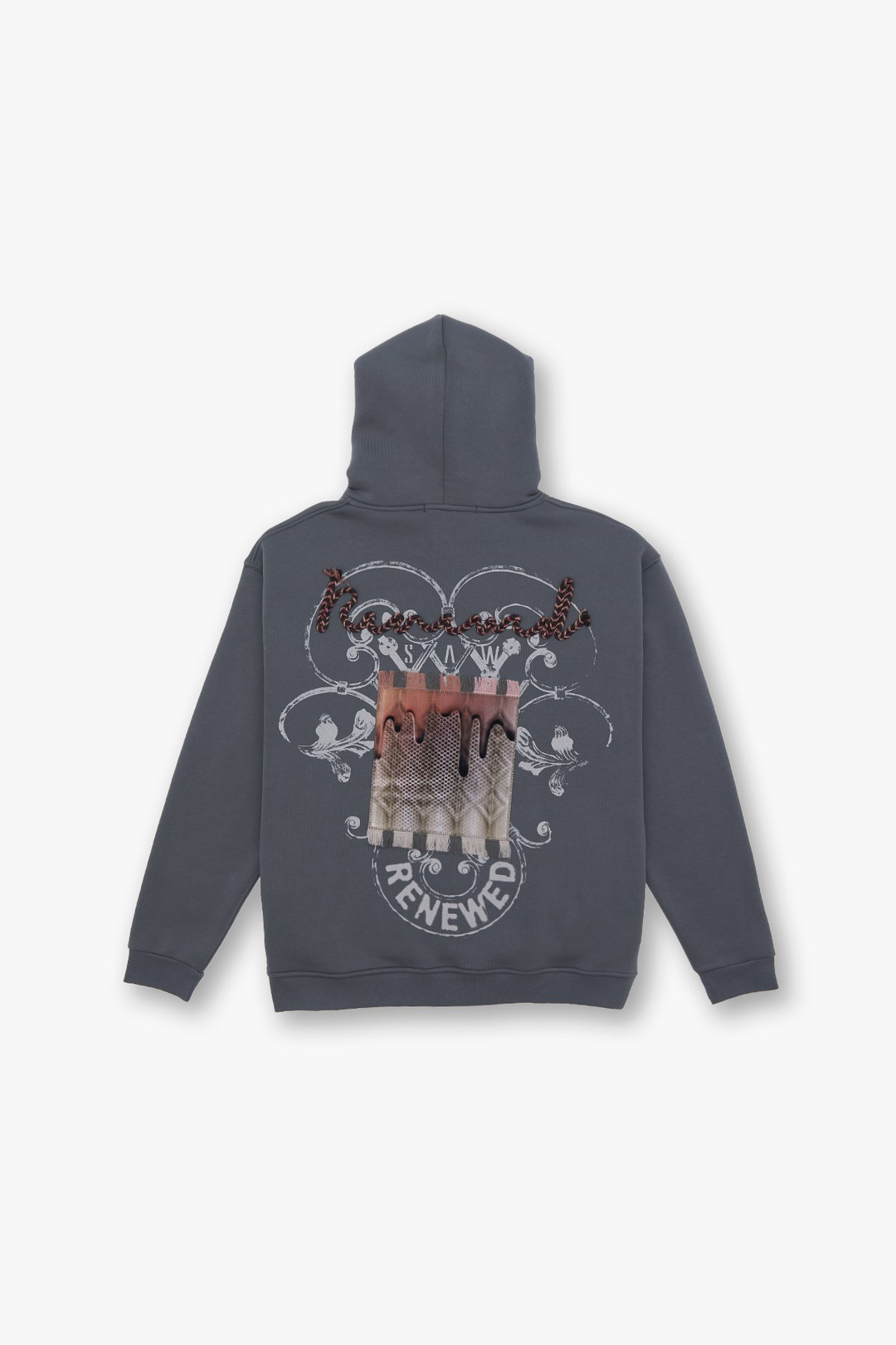 Renewed Flow Oversize Sweatshirt Erkek Füme