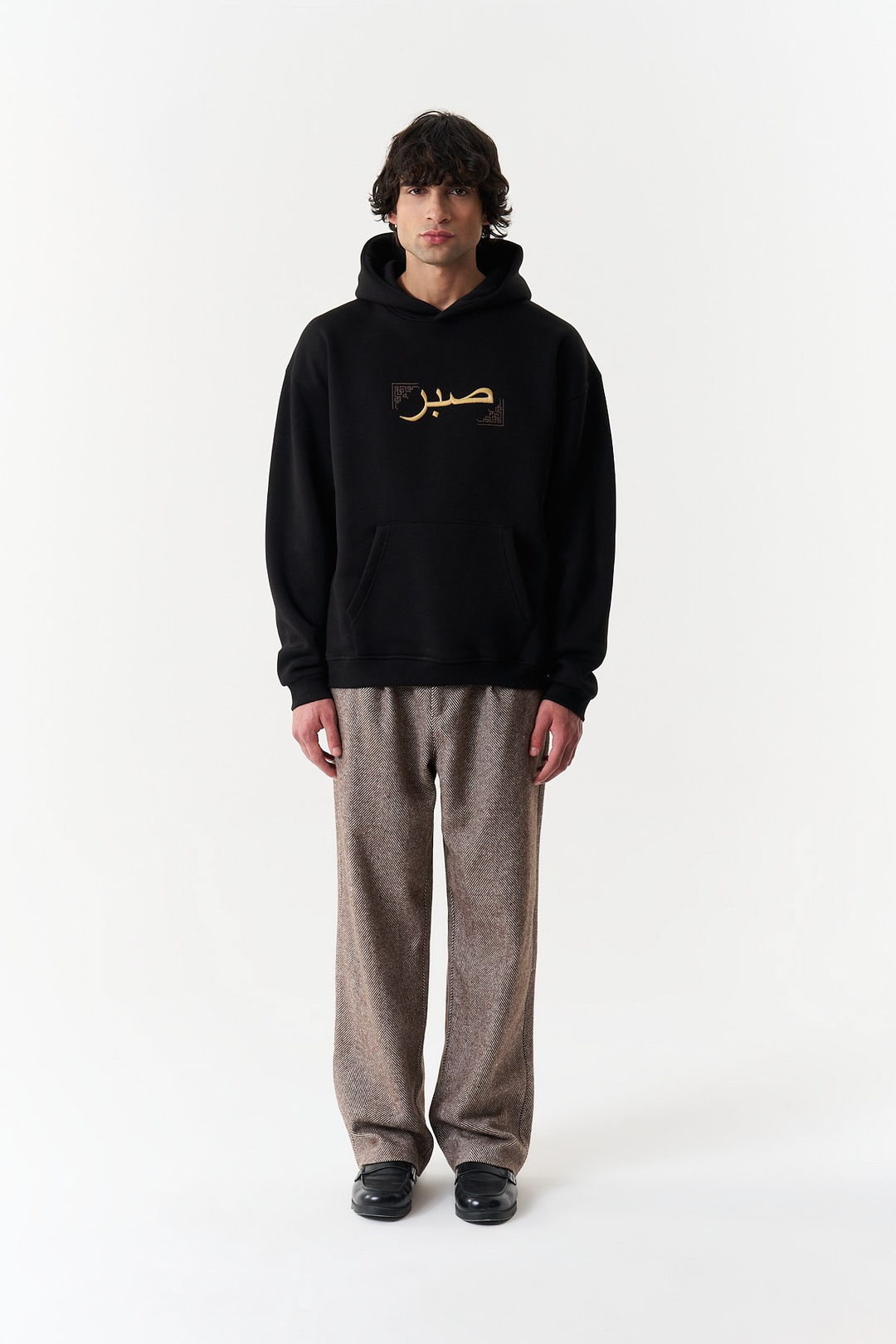 Sabr Heritage Oversize Erkek Sweatshirt Siyah