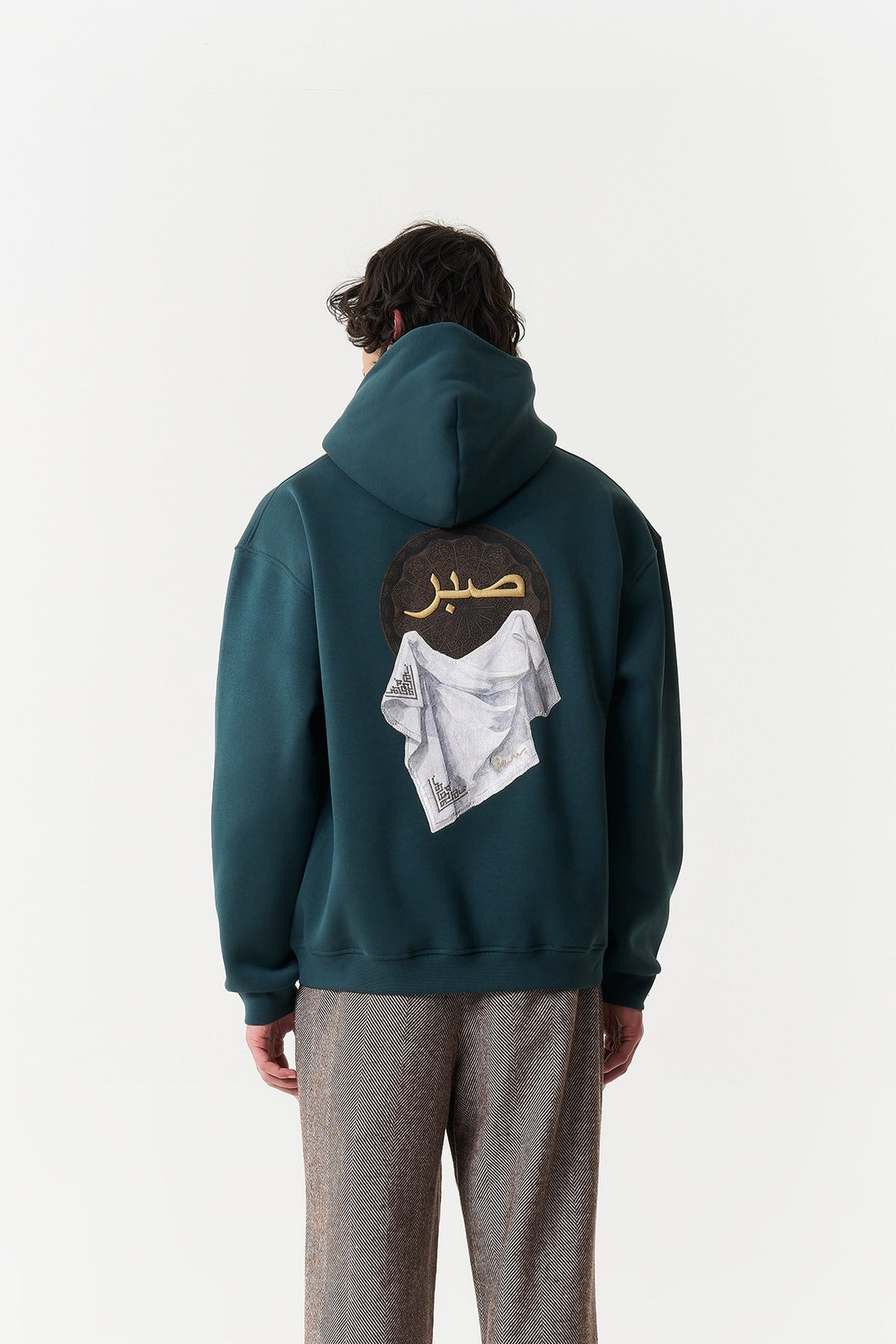 Sabr Heritage Oversize Erkek Sweatshirt Yeşil