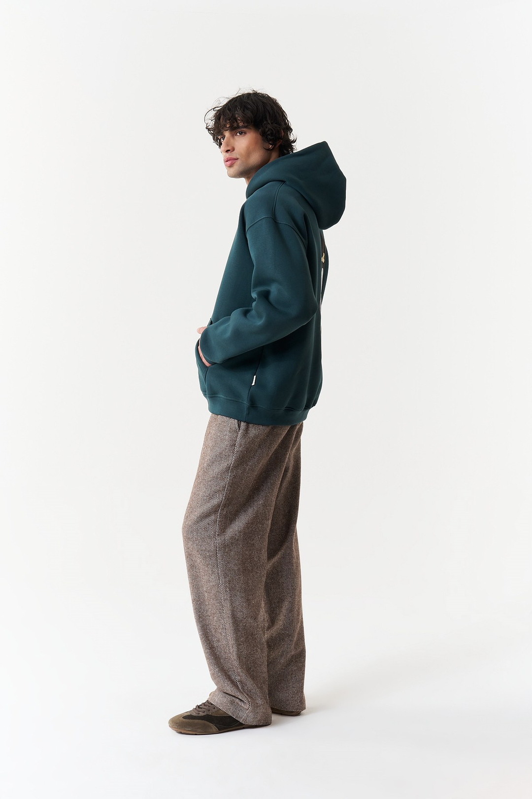 Sabr Heritage Oversize Erkek Sweatshirt Yeşil