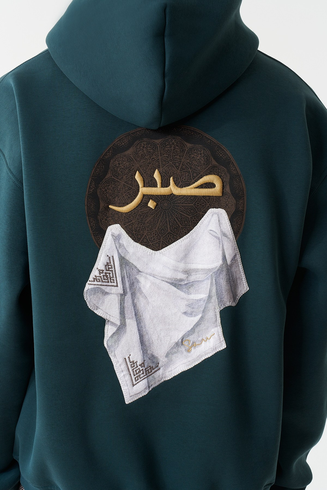 Sabr Heritage Oversize Erkek Sweatshirt Yeşil