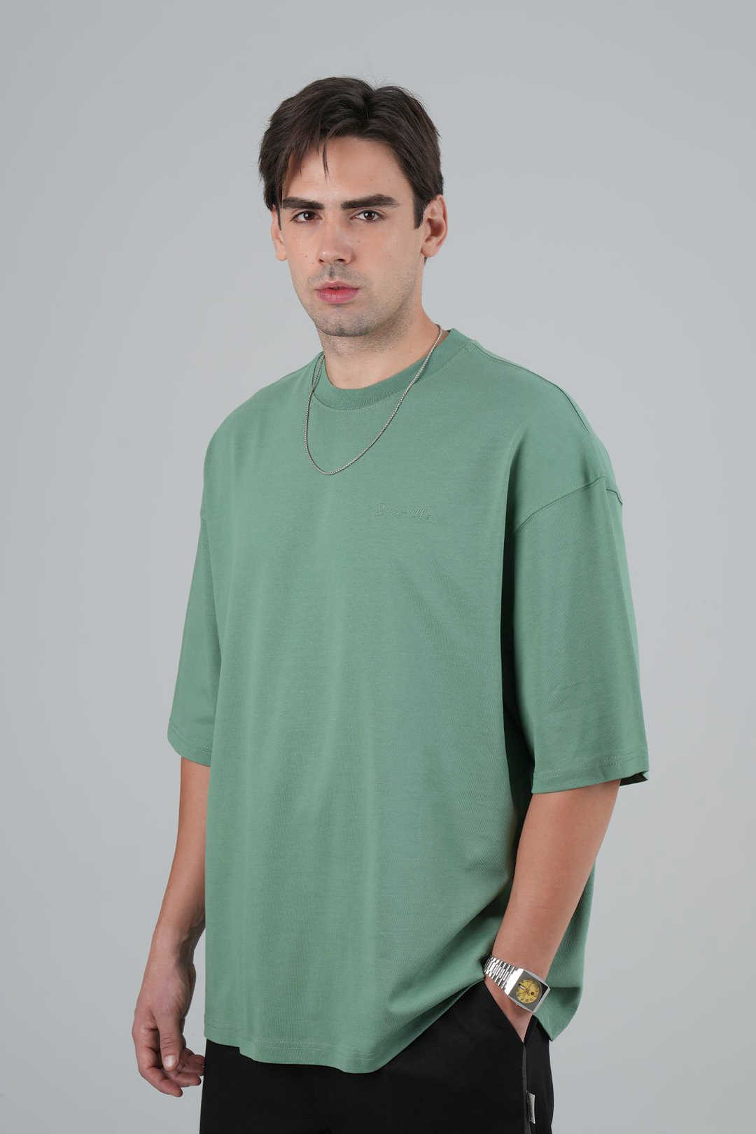 SAW Club Basic Tişört Erkek Yeşil