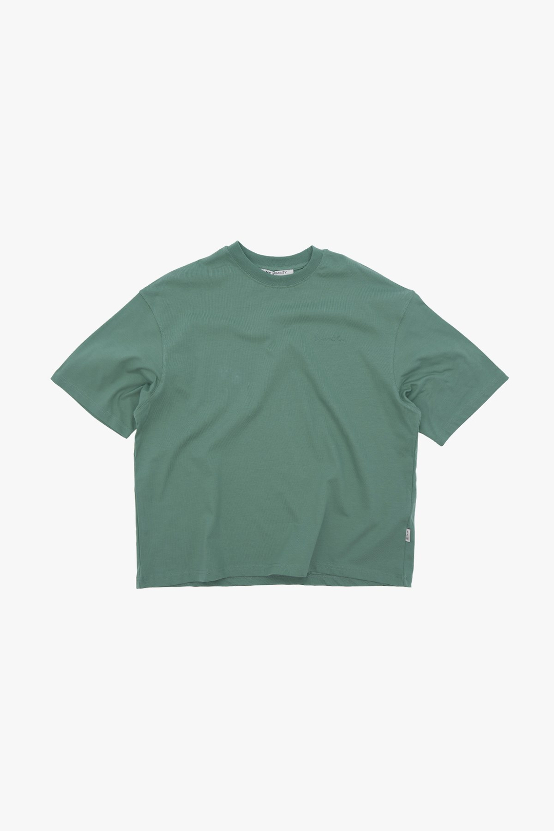 SAW Club Super Oversized Basic Tişört Erkek Yeşil