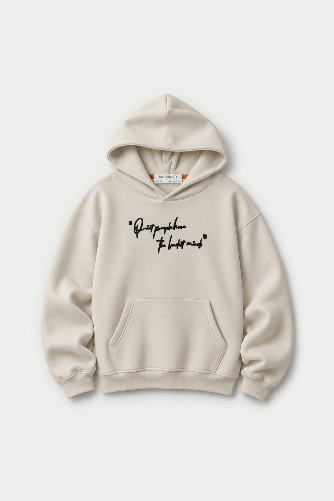 Silent Intensity Oversize Erkek Sweatshirt Stone