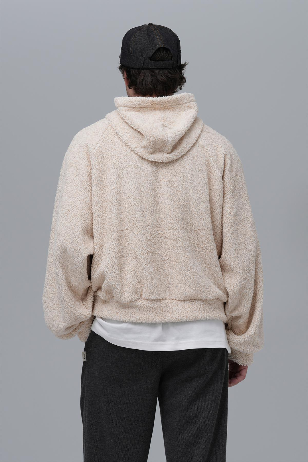 Soft Haven Oversize Welsoft Sweatshirt Erkek Açık Bej