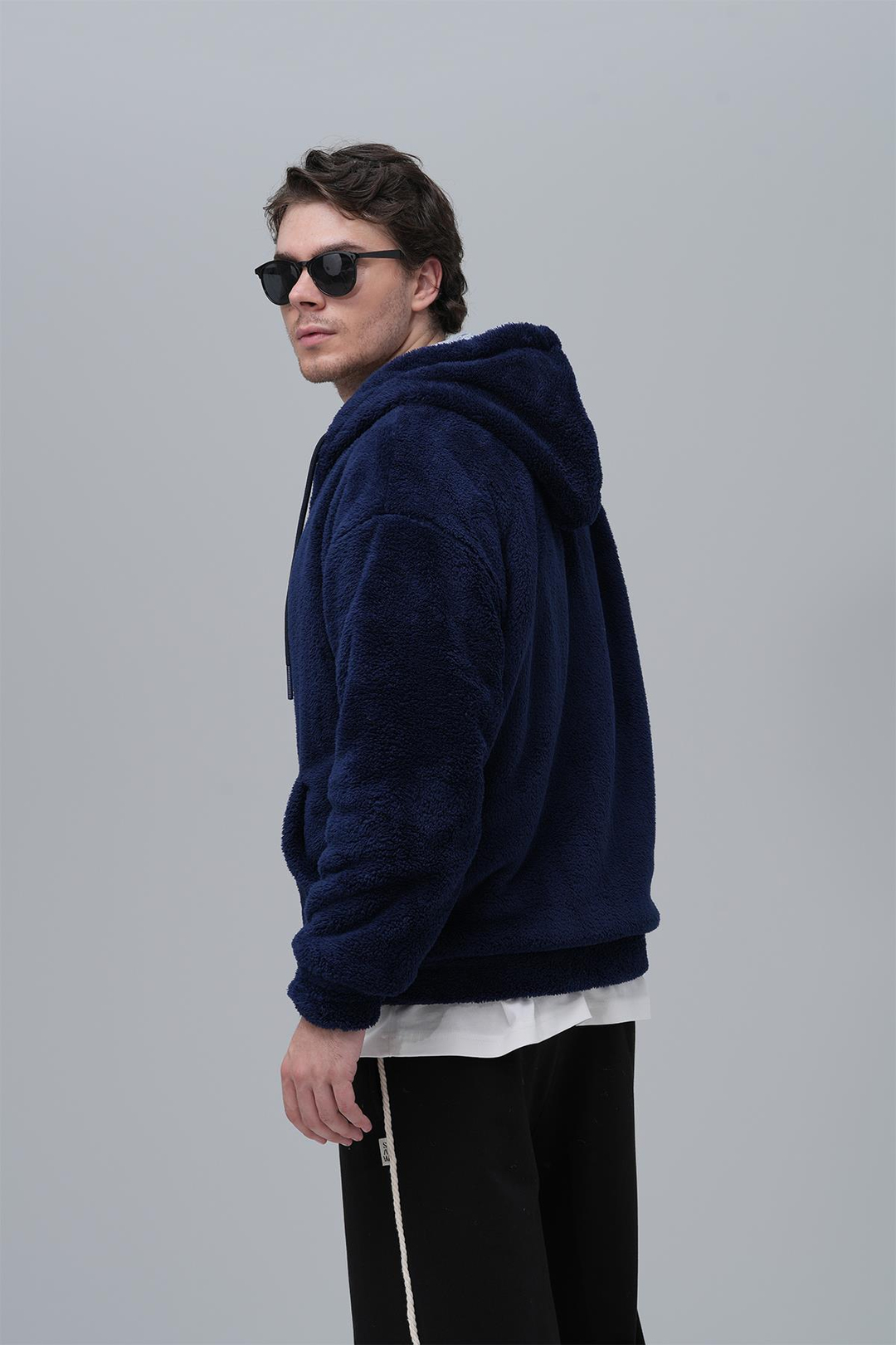 Timeless Legend Oversize Sweatshirt Erkek Larcivert