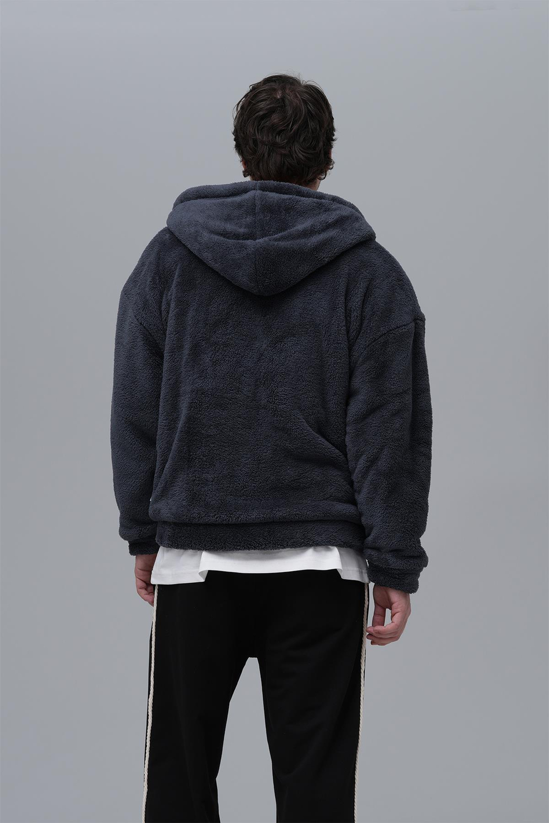 Timeless Legend Oversize Sweatshirt Erkek Füme