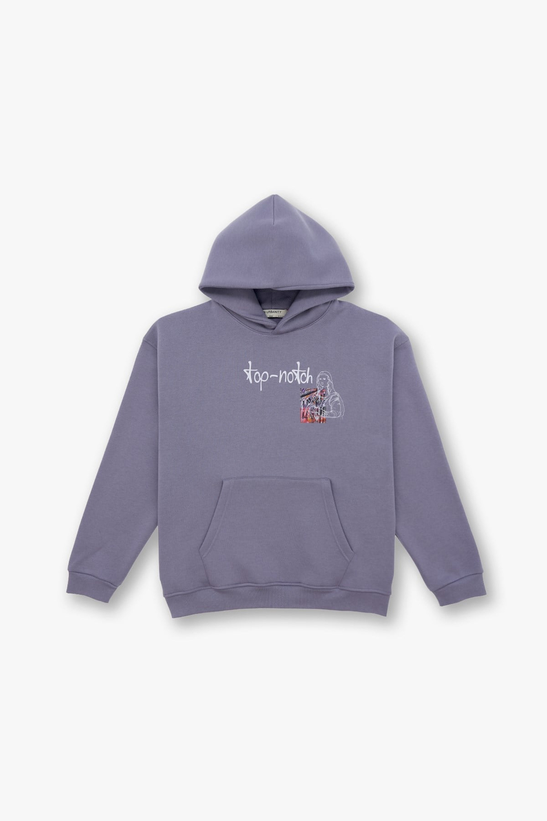 Top-Notch Oversize Sweatshirt Erkek Gri
