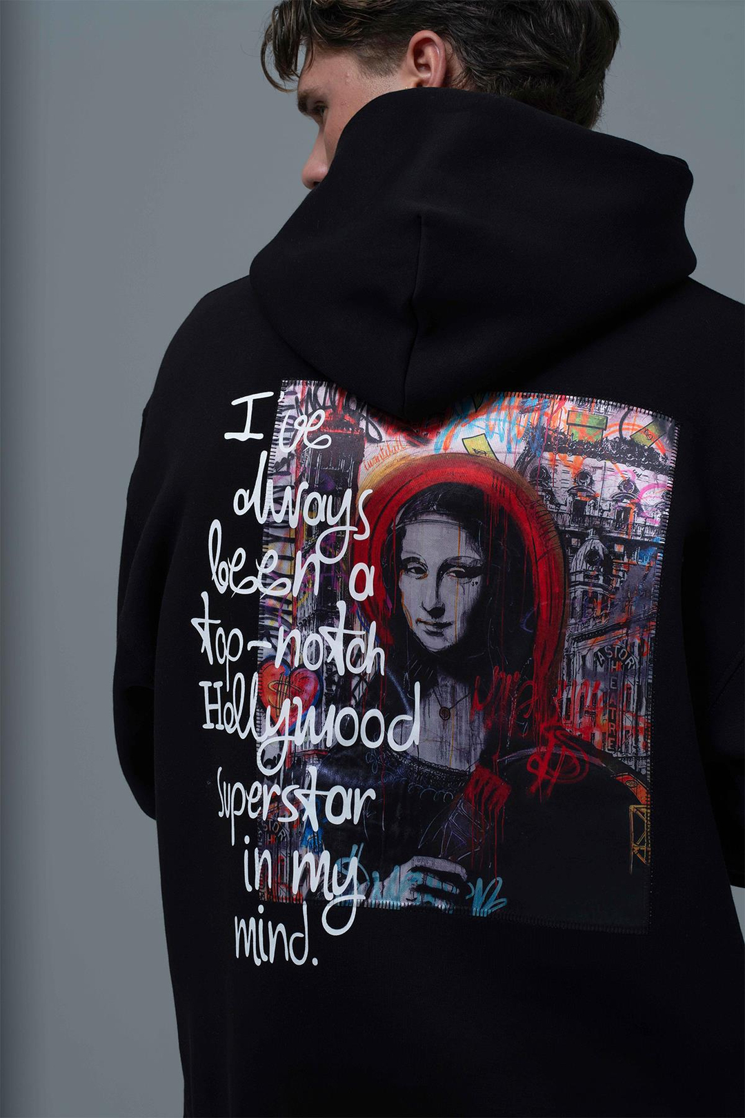 Top-Notch Oversize Sweatshirt Erkek Siyah