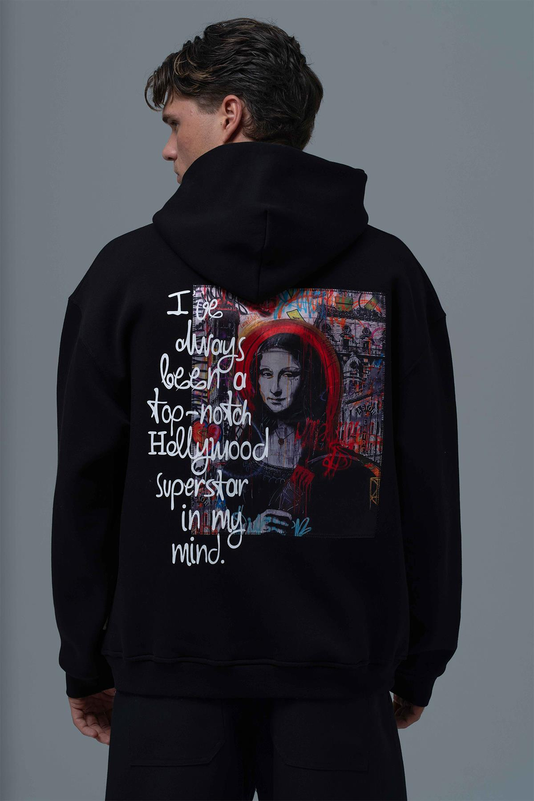 Top-Notch Oversize Sweatshirt Erkek Siyah