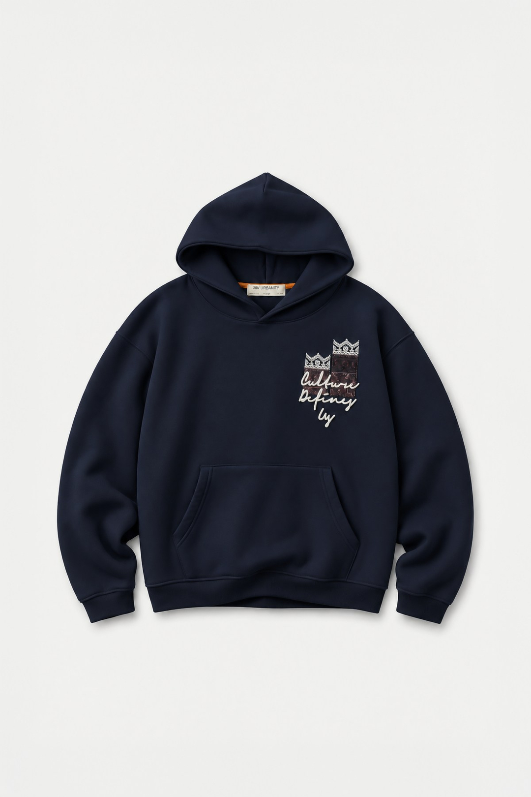 Woven Identity Oversize Erkek Sweatshirt Lacivert