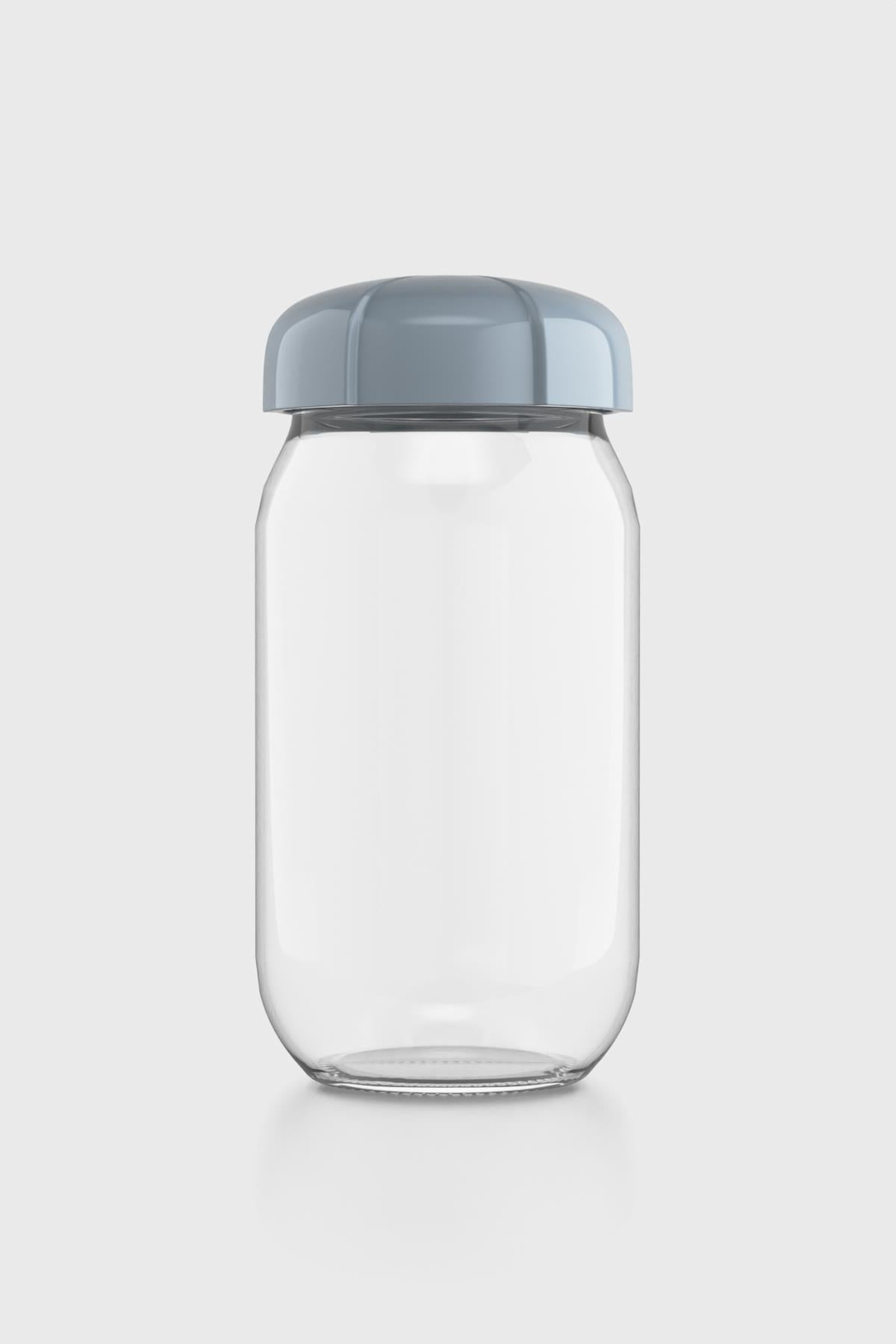 Renga Rhea 1000 ml Turkuaz Kapaklı Cam Kavanoz 131012