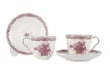  2li  Jardin de Vert Pembe Çay Fincan Seti 180 cc