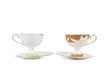  2li Lily Contrast  Kahve Fincan Seti 90 cc