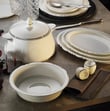 12 Kişilik 60 Parça Rumi Modern Platin Yemek Takımı