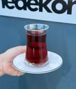 12 Parça Porselen Modern Pure Çay Takımı Black