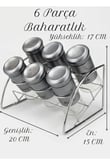 13 Parça Gri Baharatlık, Kavanoz ve Yağlık&Sirkelik Seti