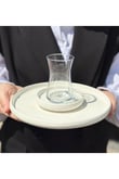 18 Parça Bianco Perla Pasta Tabağı ve Çay Takımı Seti
