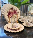 18 Parça Modern Fold Rose Pasta Çay Saati Seti